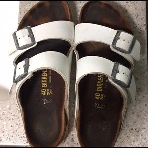 White Birkenstocks